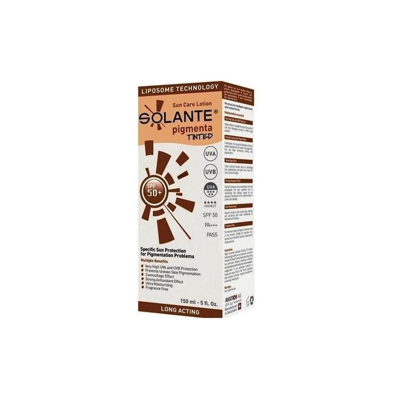 Solante Pigmenta Tinted Güneş Koruyucu Losyon Spf 50 150 ml Solante Pigmenta Tinted Güneş Koruyucu Losyon Spf 50 150 ml