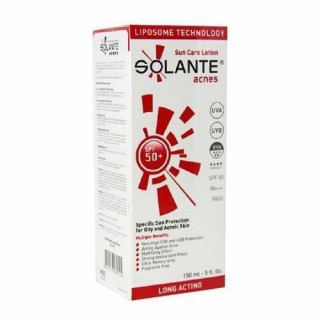 Solante Acnes Sun Care Lotion Spf 50+ 150 ml Akne Önleyici Güneş Losyonu Solante Acnes Sun Care Lotion Spf 50+ 150 ml Akne Önleyici Güneş Losyonu