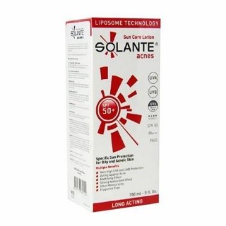 Solante Acnes Sun Care Lotion Spf 50+ 150 ml Akne Önleyici Güneş Losyonu Solante Acnes Sun Care Lotion Spf 50+ 150 ml Akne Önleyici Güneş Losyonu