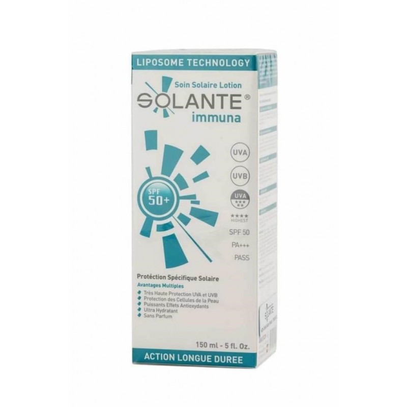 Solante Immuna Sun Care Lotion Spf 50+ 150 ml İmmunolojik Koruma Güneş Losyonu