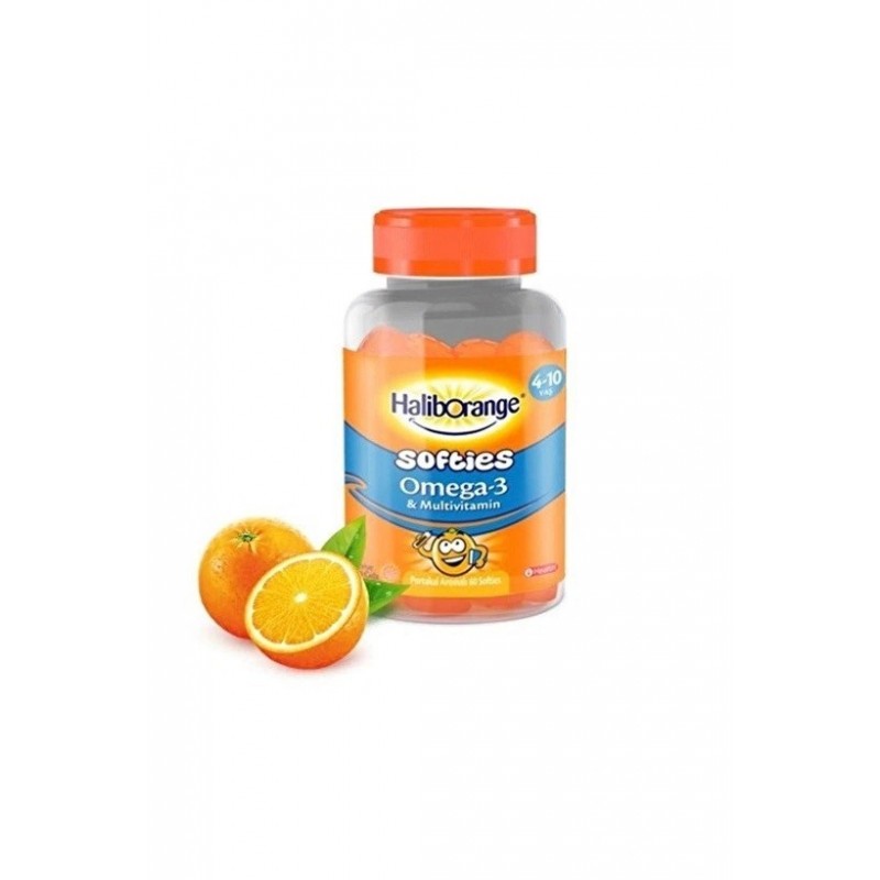 Haliborange Softies Omega 3 Çiğnenebilir 60 Kapsül