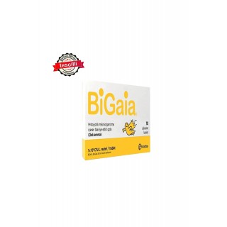 Bigaia Probiyotik Çilek Aromalı Çiğneme 10 Tablet