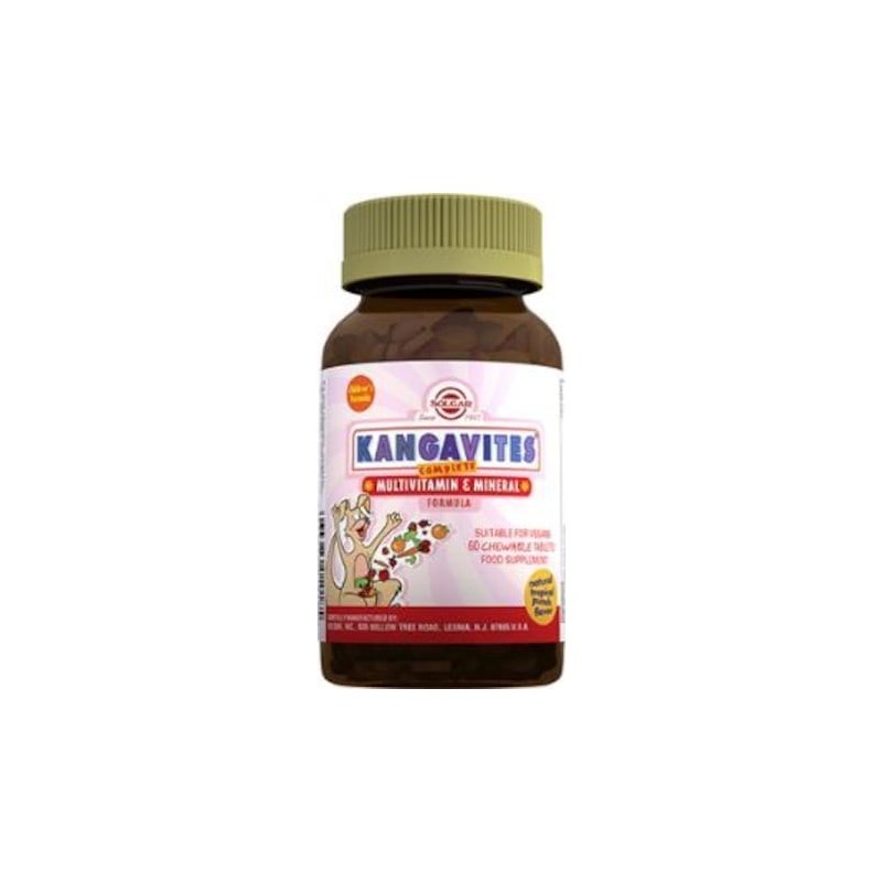 Solgar Kangavites Multivitamin ve Mineral 60 Tablet