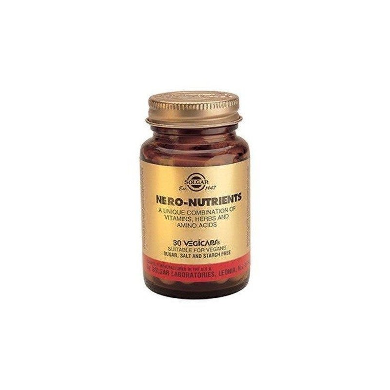 Solgar Nero Nutrients 30 Kapsül Multivitamin