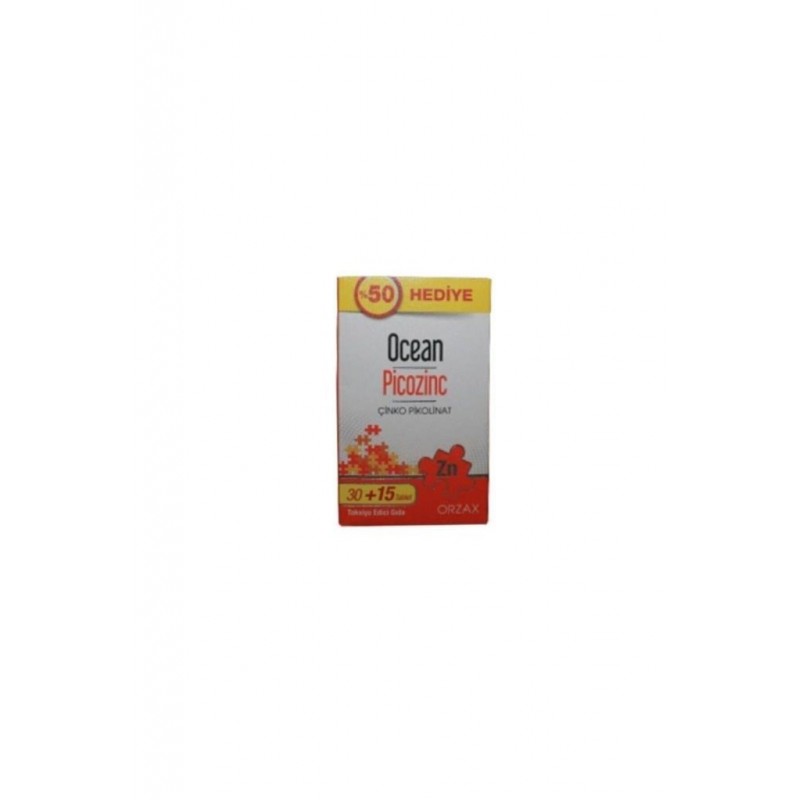 Ocean Picozinc Çinko Pikolinat 30+15 Tablet