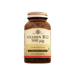 Solgar Vitamin B12 500 Mg 50 Kapsül