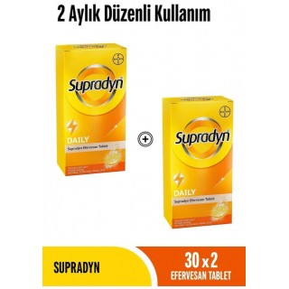  Supradyn Daily Koenzim Q10 Efervesan 30 Tablet 2 Adet