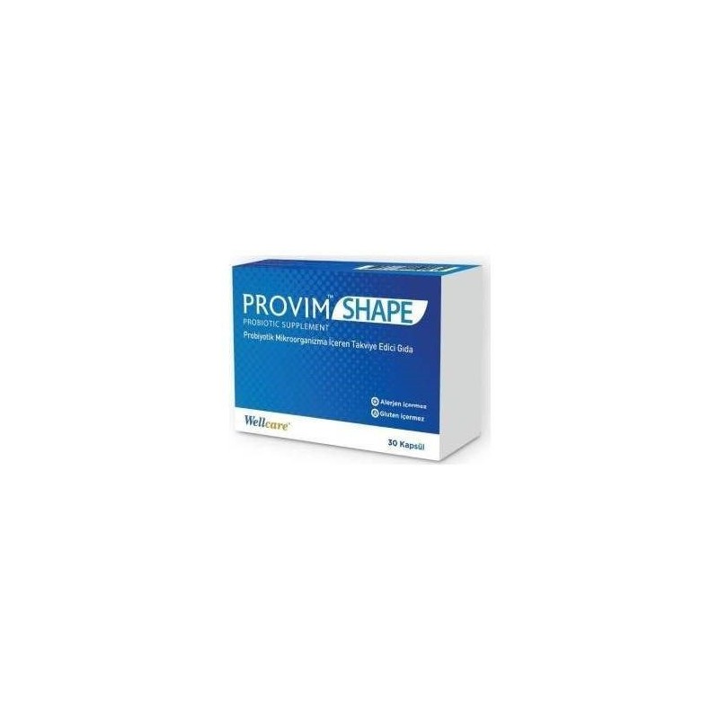 Wellcare Provim Shape Probiyotik 30 Kapsül