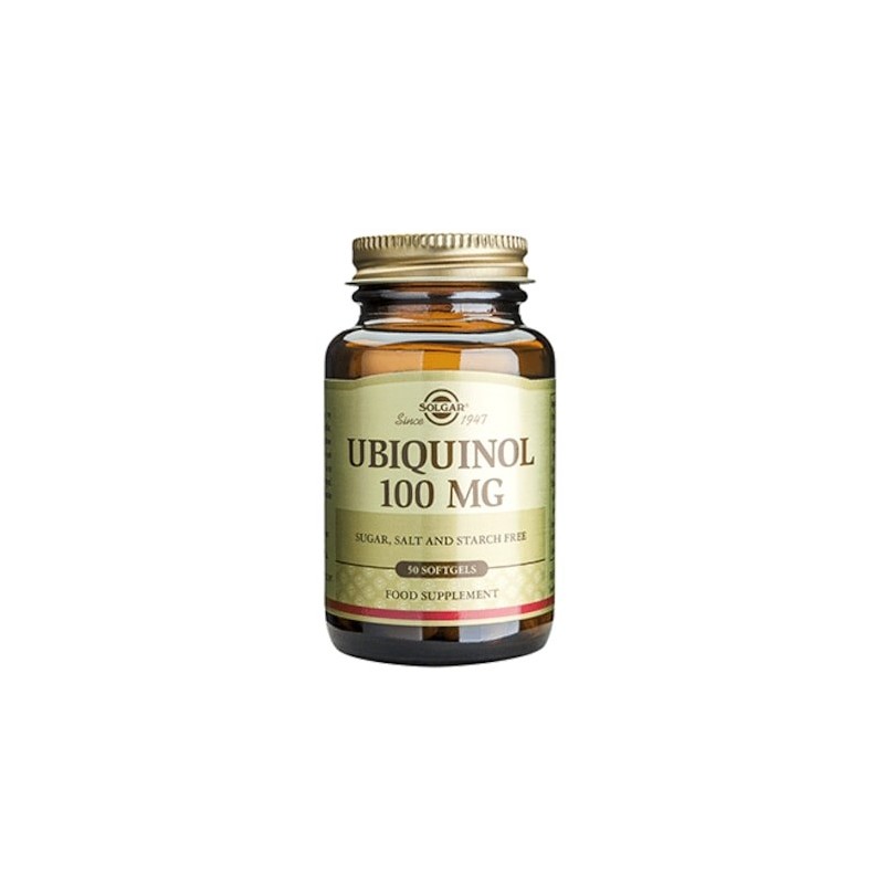 Solgar Ubiquinol (Coenzym Q-10) 50 Kapsül