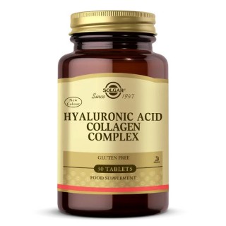 Solgar Hyaluronic Acid Collagen Complex 120 mg 30 Tablet 2'li 