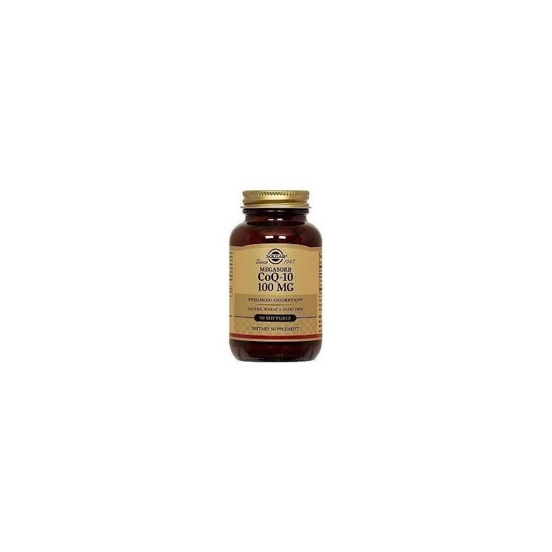 Solgar Coenzyme Q-10 100 mg 60 Kapsül Antioksidan