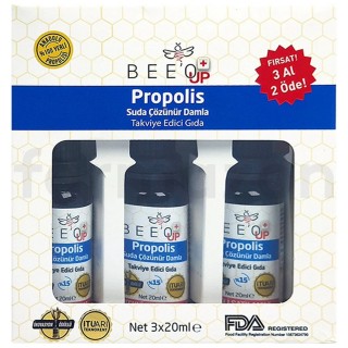 Bee o Up %15 Suda Çözünür Propolis Damla 20 ml 3 Al 2 Öde