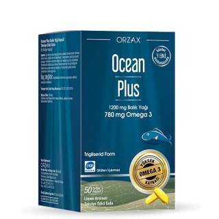 Ocean Plus 1200 mg 50 Kapsül Balık Yağı