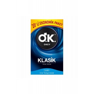 Okey Klasik 40'lı Prezervatif