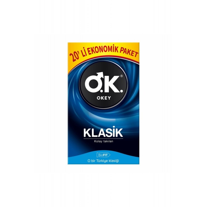 Okey Klasik 40'lı Prezervatif