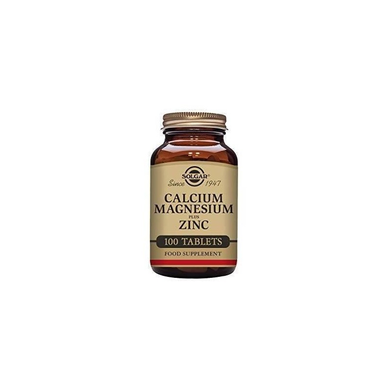 Solgar Calcium Magnesium Plus Zinc 100 Tablet