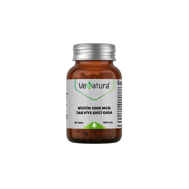 Venatura Biotin 5000 mcg 90 Tablet