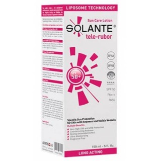 Solante Tele-Rubor Losyon SPF50 150 ml Solante Tele-Rubor Losyon SPF50 150 ml