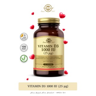 Vitamin D3 1000ıu 100 Kapsül