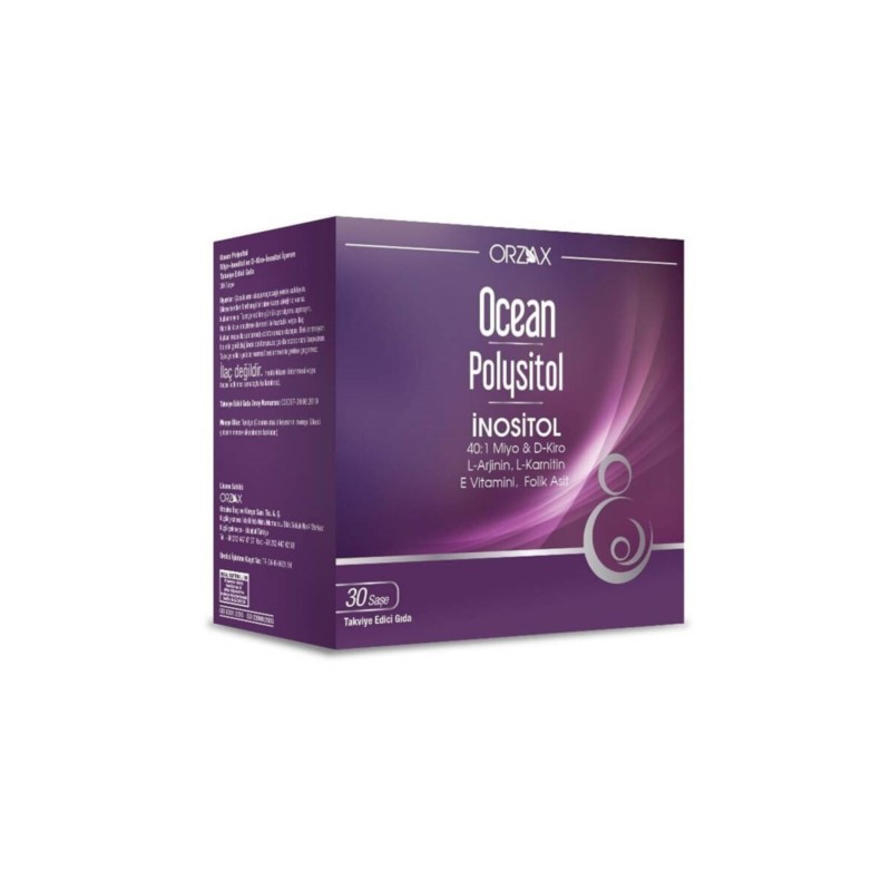 Polysitol 30 Saşe Folik Asit 400g - (Yeni Ambalaj üzerinde "D-Kiro" yazmaz)