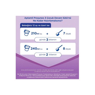 Prosyneo 3 Çocuk Devam Sütü 800 G 1 Yaş +