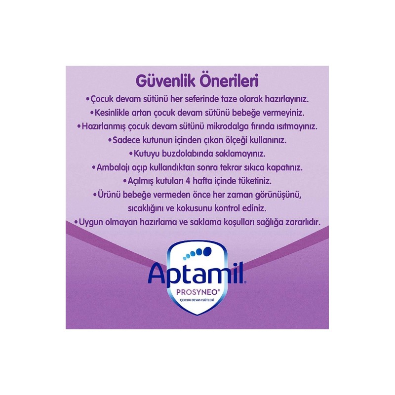 Prosyneo 3 Çocuk Devam Sütü 800 G 1 Yaş +