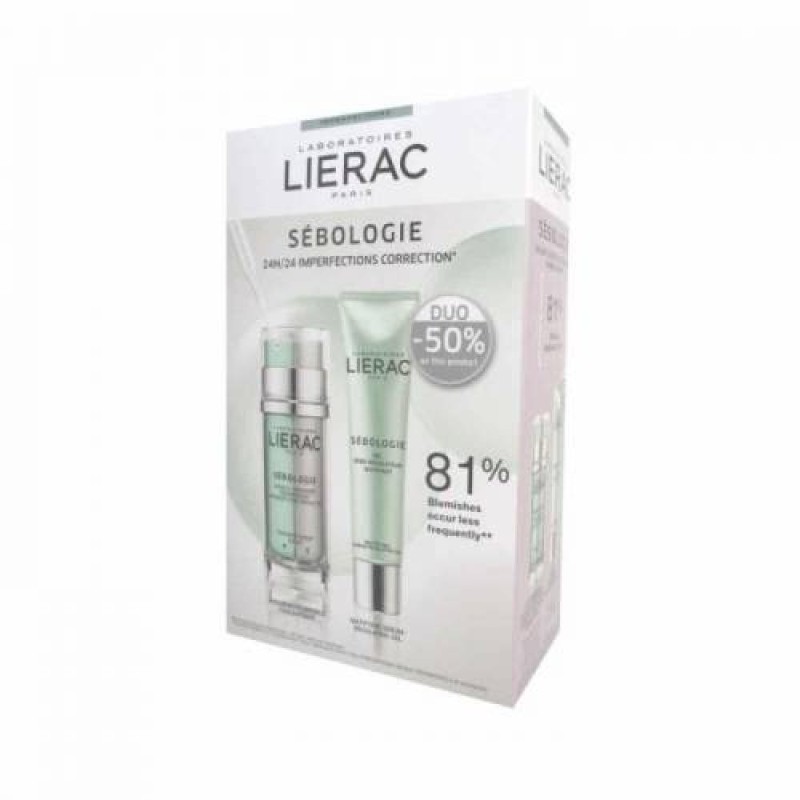 Lierac Sebologie Double Concentrate + Gel Set