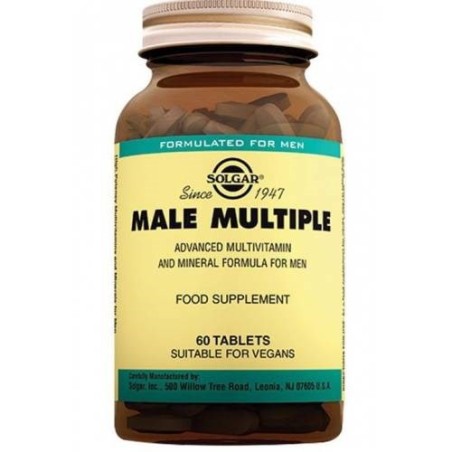 Solgar Male Multiple 60 Tablet Multivitamin