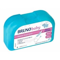 Bruno Baby Ekstra Yumuşak Nazal Aspiratör Bruno Baby Ekstra Yumuşak Nazal Aspiratör
